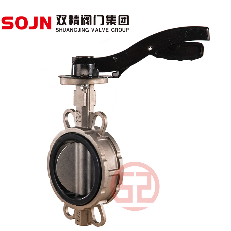 D71X-16P手柄對夾蝶閥