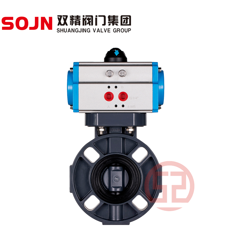 氣動(dòng)UPVC蝶閥D671-16S