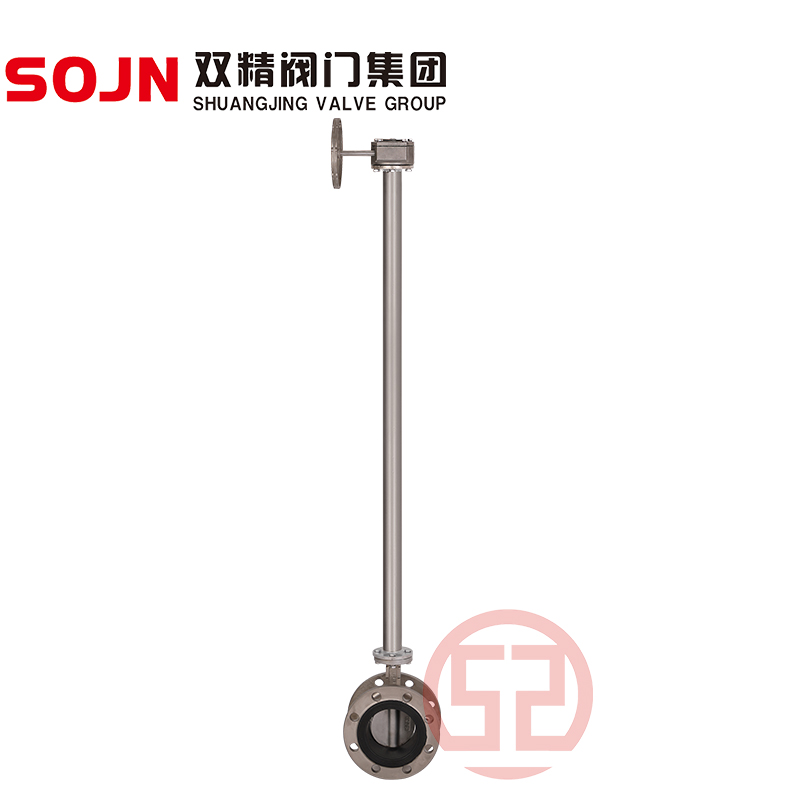 不銹鋼蝸輪加長桿法蘭蝶閥D341X-16P