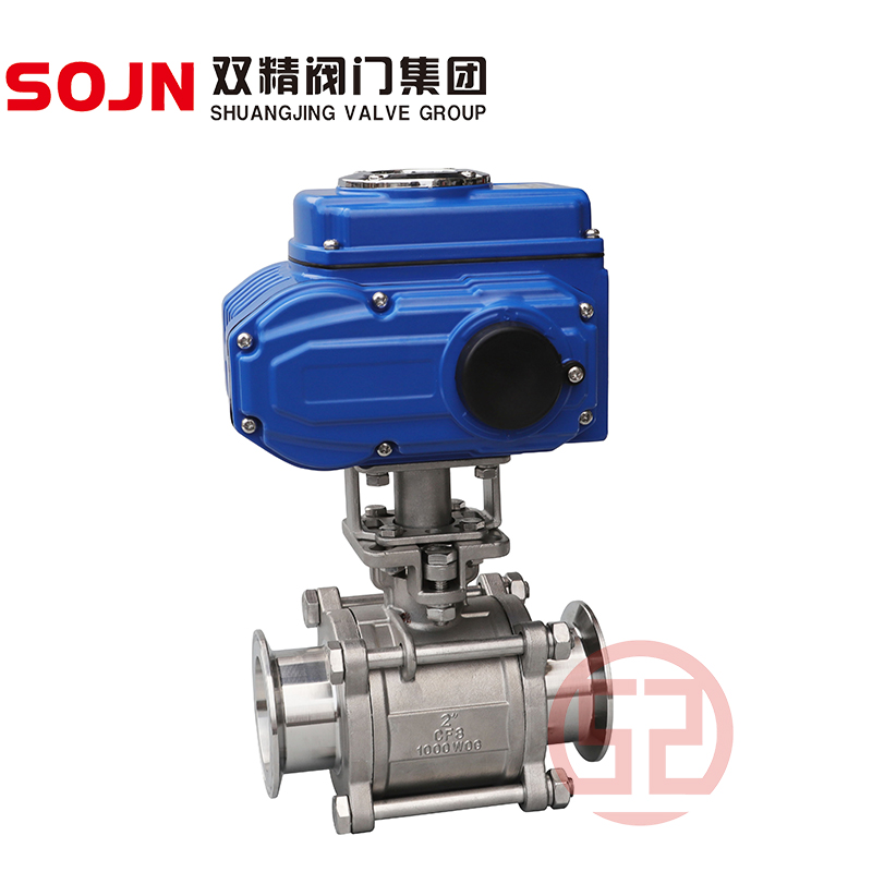 電動(dòng)三片式快裝球閥 Q981F-16P